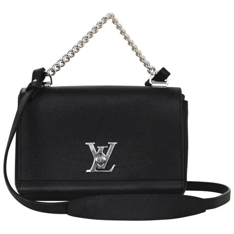 louis vuitton black leather crossbody.